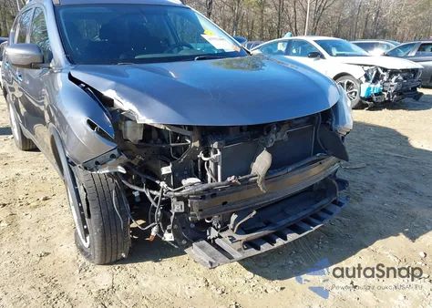 2016 Nissan Rogue Sv из США, поврежденный, VIN 5N1AT2MVXGC796872